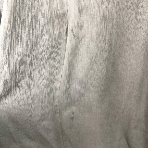 J. Crew Grey Silk Zip Up Dress Size 0 - Picture 8 of 8